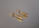 Öronhänge. Ett par, 14K Guld. 2,36 gram, syratestat.