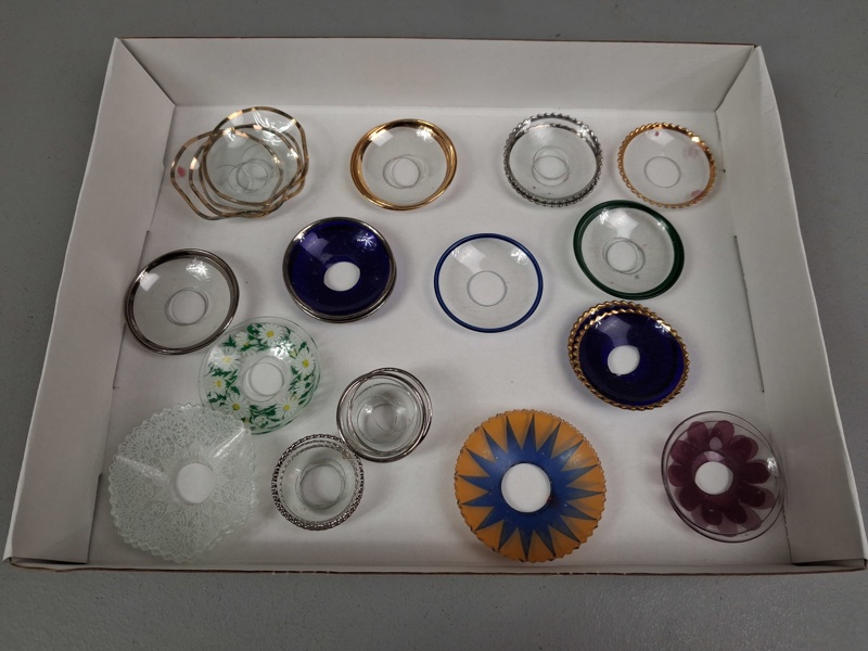 Diverse ljusmanschetter.