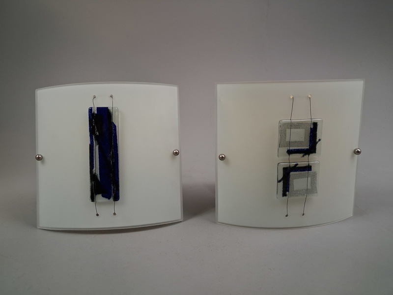 2 Vägglampor. Belid.