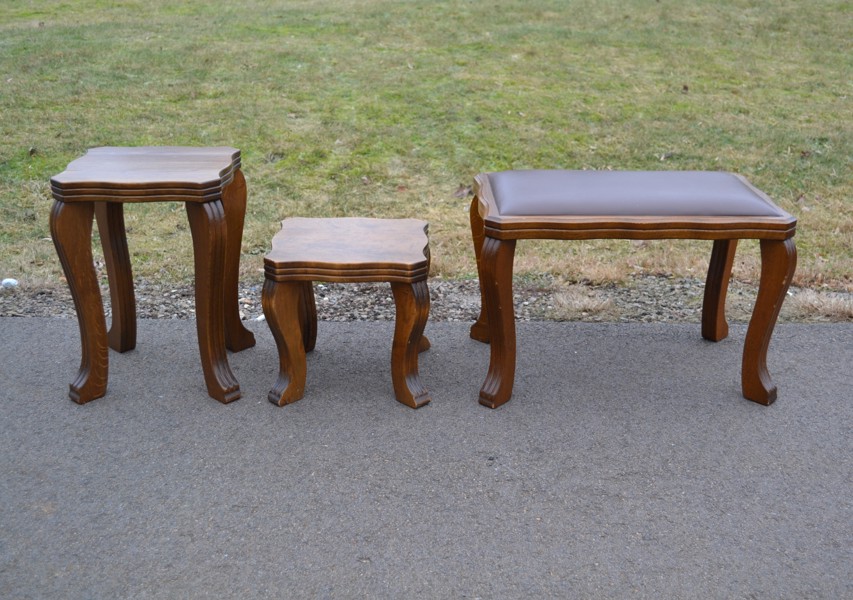 2 Blombord % 1 pall.