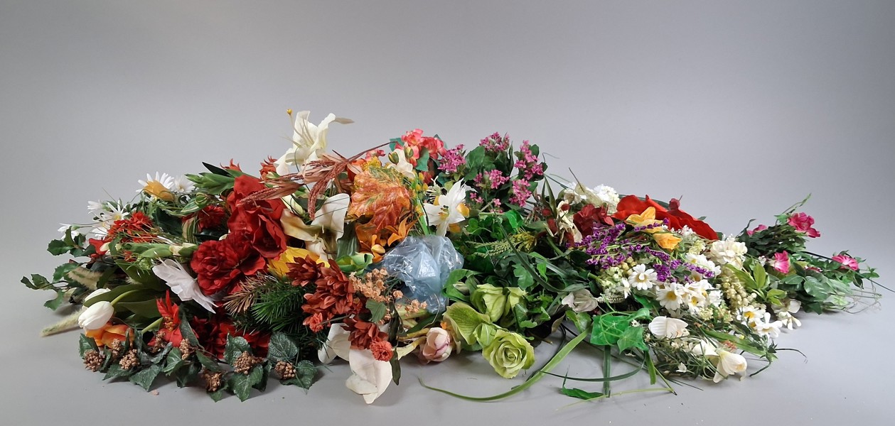 Diverse plastväxter.