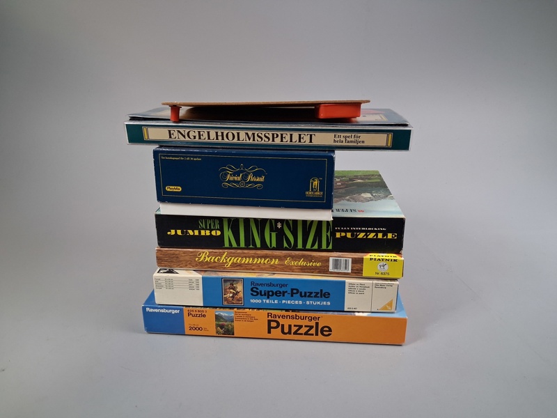 Diverse spel & pussel.