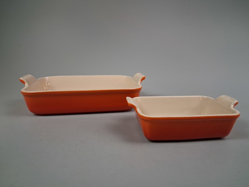 LE CREUSET, 2 Ungsformar.