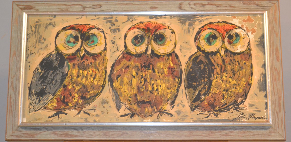 JOHN HAYMSON. Tryck.