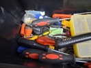 Verktygsväska med verktyg m.m.
