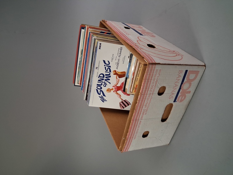 Diverse vinylskivor.