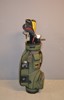 Golfbag med klubbor m.m.