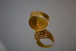 Ring. 18K guld, 5,02 gram, syratestad.