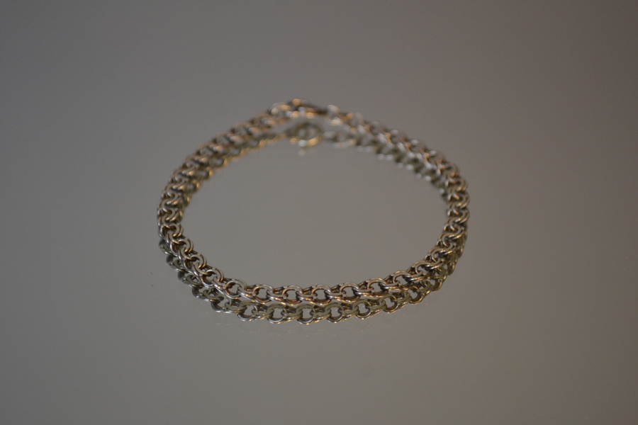 Armband. Bismarck, Silver, 4,43 gram, syratestat.