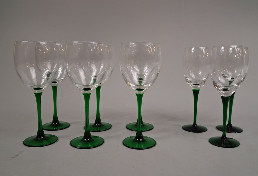 6 Rödvin & 2 Vitvin, Luminarc, France.