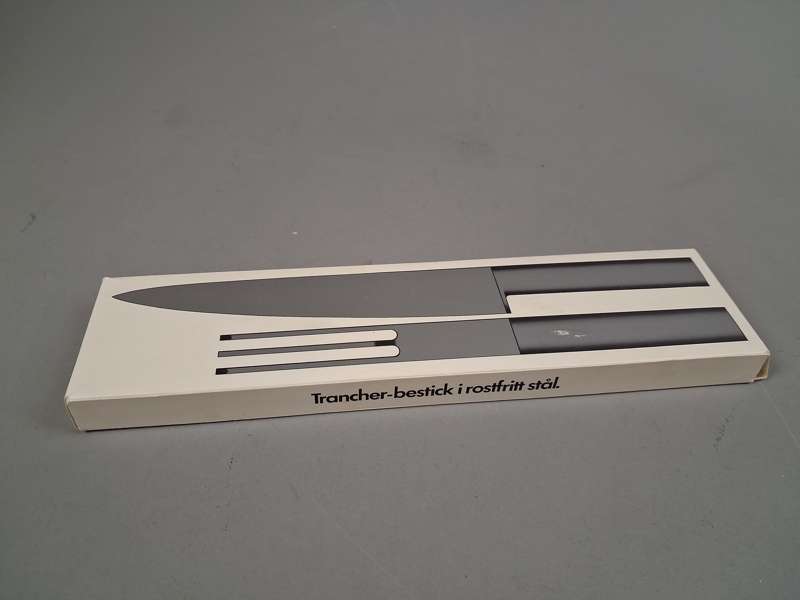 MIKAEL BJÖRNSTJERNA. Trancher-bestick i rostfritt stål, Boda Nova.