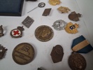 diverse Medaljer, sedlar, pins m.m.