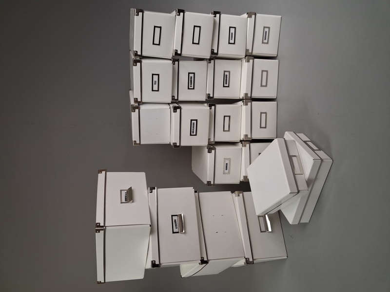 20 Sorteringsboxar. Förvaring.