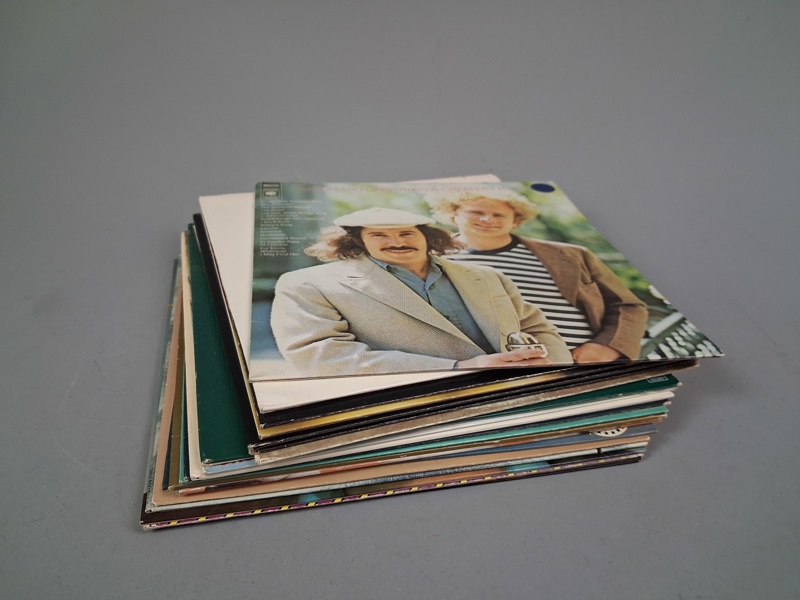 Diverse vinylskivor.