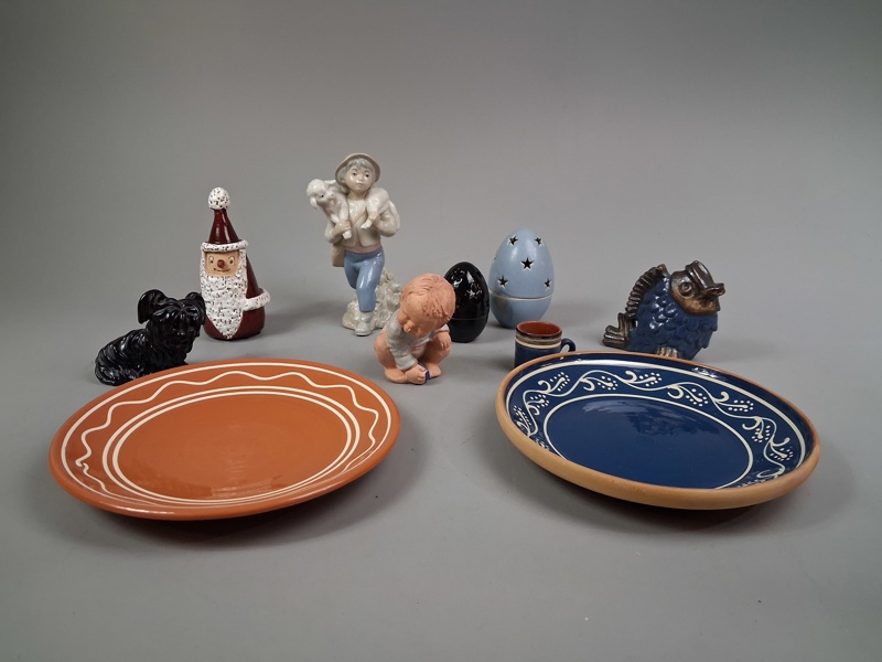 Diverse keramik & porslin.