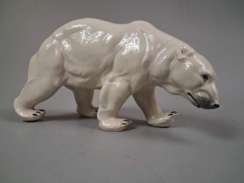 Figurin, Isbjörn. Tyskland. Otydlig stämpel.