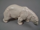 Figurin, Isbjörn. Tyskland. Otydlig stämpel.