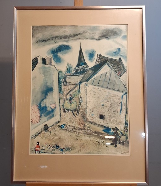 Marc Chagall. Tryck.