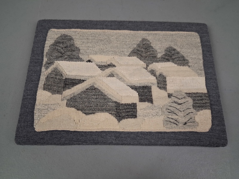 Flamskvävnad, Bonad.