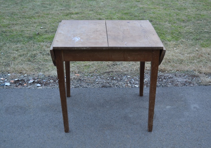 Klaffbord. Furu, 1900-talets början.