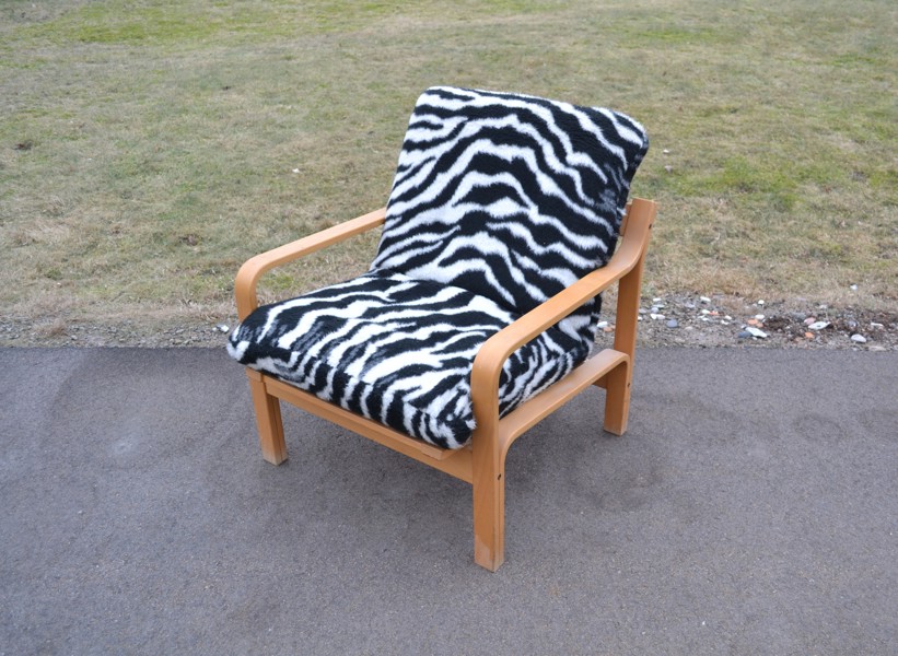 Yngve Ekström. Fåtölj, Skandi-form.