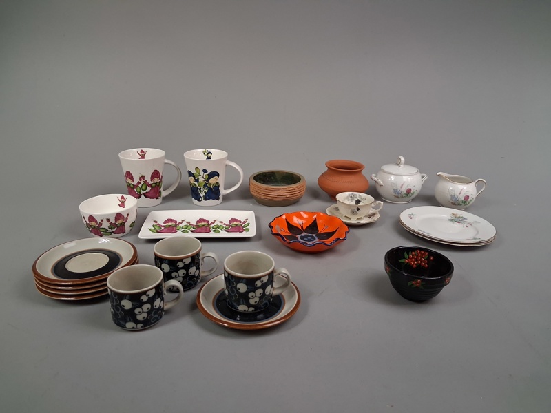 Diverse porslin & keramik.