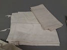 Diverse textil. Dukar, sänglinne.