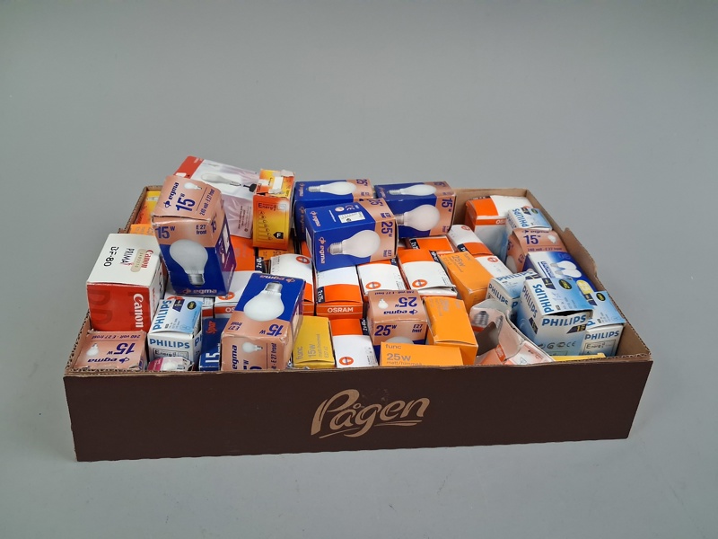 Diverse glödlampor.