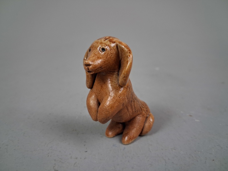 Keramikhund. Rutebo keramik. Leksand.