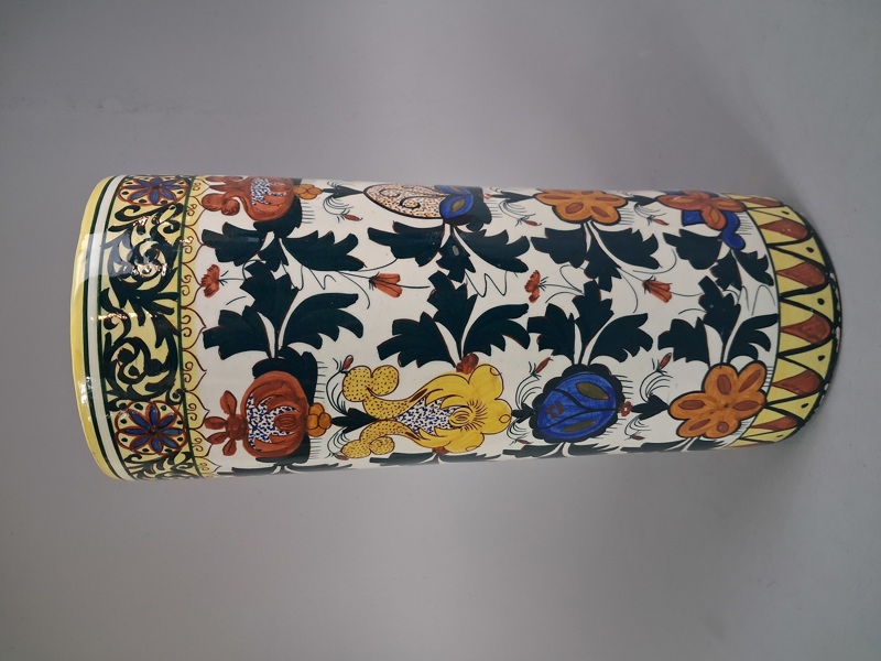 Golvvas/paraplyställ. Keramik, Spanien.