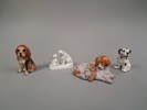 Diverse figuriner. "Hundar", Bl.a JIE m.m.