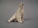 Figurin. Isbjörn, Hertwig Katzhutte, Tyskland.