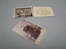 Diverse äldre vykort foto m.m.