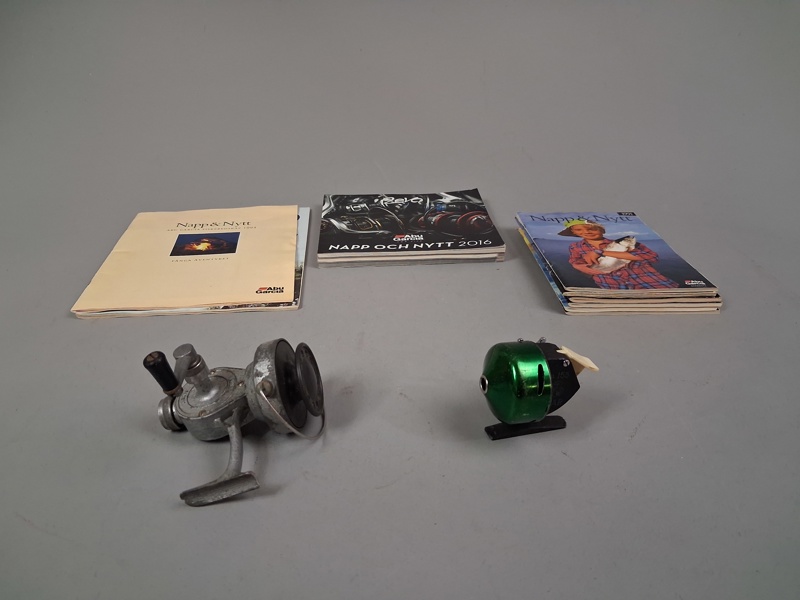 Fiskerulle Record 700 & Napp och Nytt.