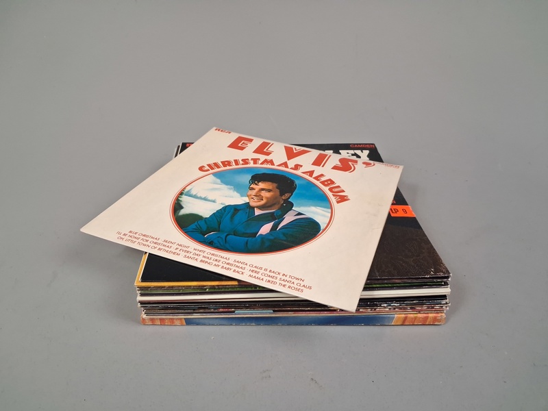 Diverse vinylskivor.