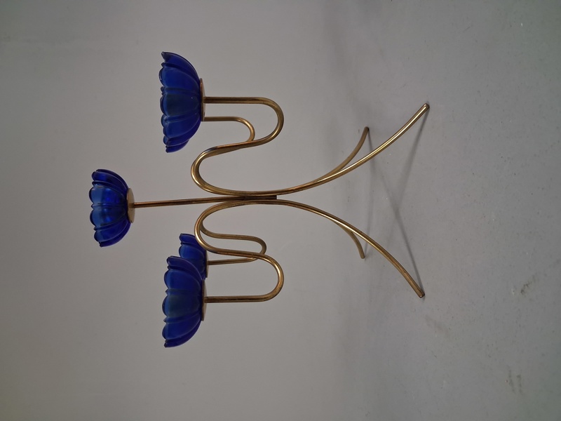 GUNNAR ANDER. Ljusstake, Ystad metall.