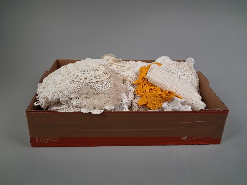 Diverse virkade dukar.