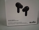 Sudio D1 True Wireless in ear-öronsnäckor. Svarta. Oanvända.