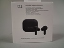 Sudio D1 True Wireless in ear-öronsnäckor. Svarta. Oanvända.