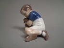 FIGURIN. "Pojke med hund", Bing & Gröndal.