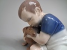 FIGURIN. "Pojke med hund", Bing & Gröndal.