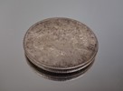Silvermynt. Morgan Silver Dollar, 1886, 26,9gram.