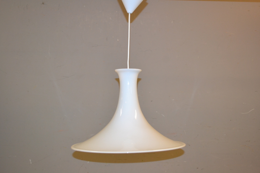 MICHAEL BANG. Taklampa, "Mandarin", Holmegaard.