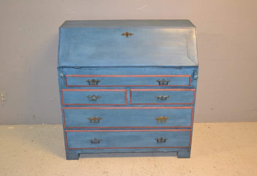 Sekretär. 1700/1800-talet.