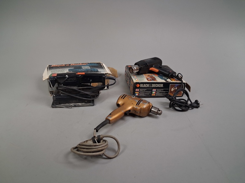 BLACK & DECKER. 3 Maskiner.