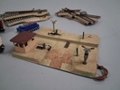 Modelljärnväg. Märklin, Diverse delar.