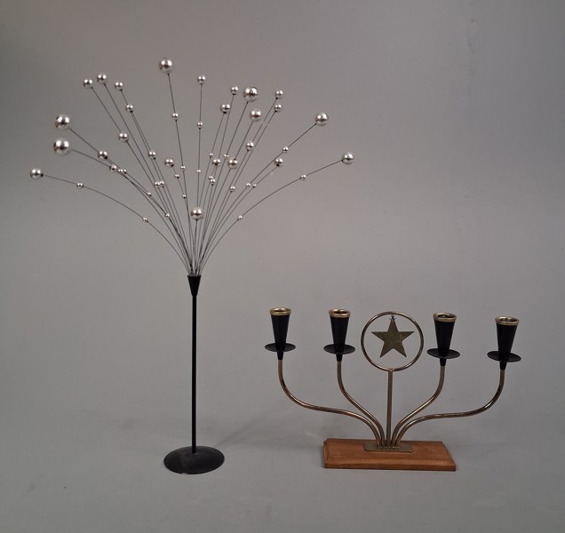 Champagnebrus Laurids Lönborg & Ljusstake.