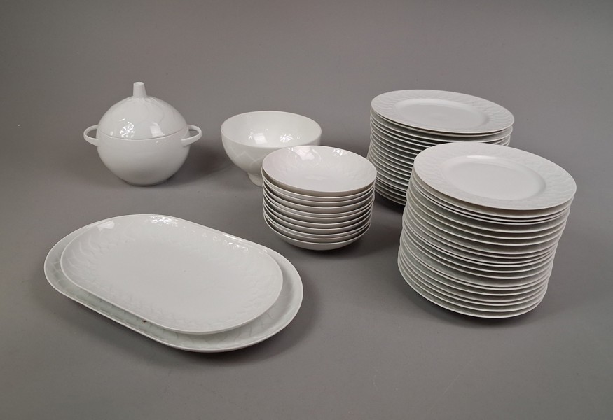 BJÖRN WIINBLAD. Servisdelar, "Lotus", 54 delar, Rosenthal.