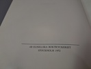 Bok. "Våra Kungar", Jubileumsupplaga. AB Egnellska Boktryckeriet, Stockholm 1972.