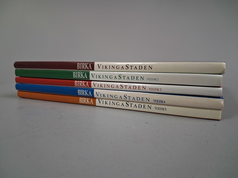 5 Böcker, Birka, Vikingstaden 1-5.